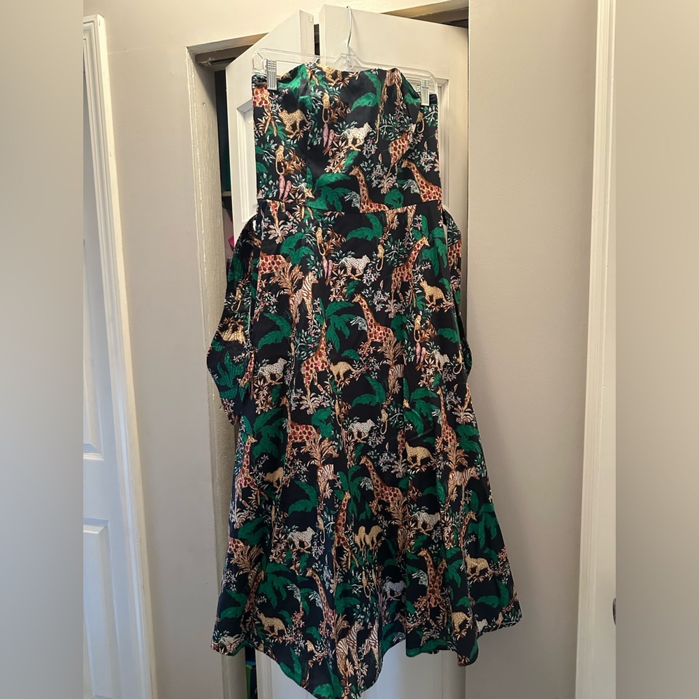 NWT LILLY PULITZER AUBRIANNA MIDI DRESS SIZE 6 MULTI DANCING IN THE MOONLIGHT